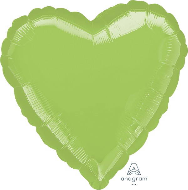 STD Heart HX Met Lime Green S1