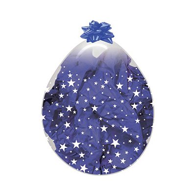 45cm Stuffing Crystal Clr Star