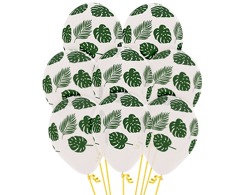 30cm Leaves Forest Green on*