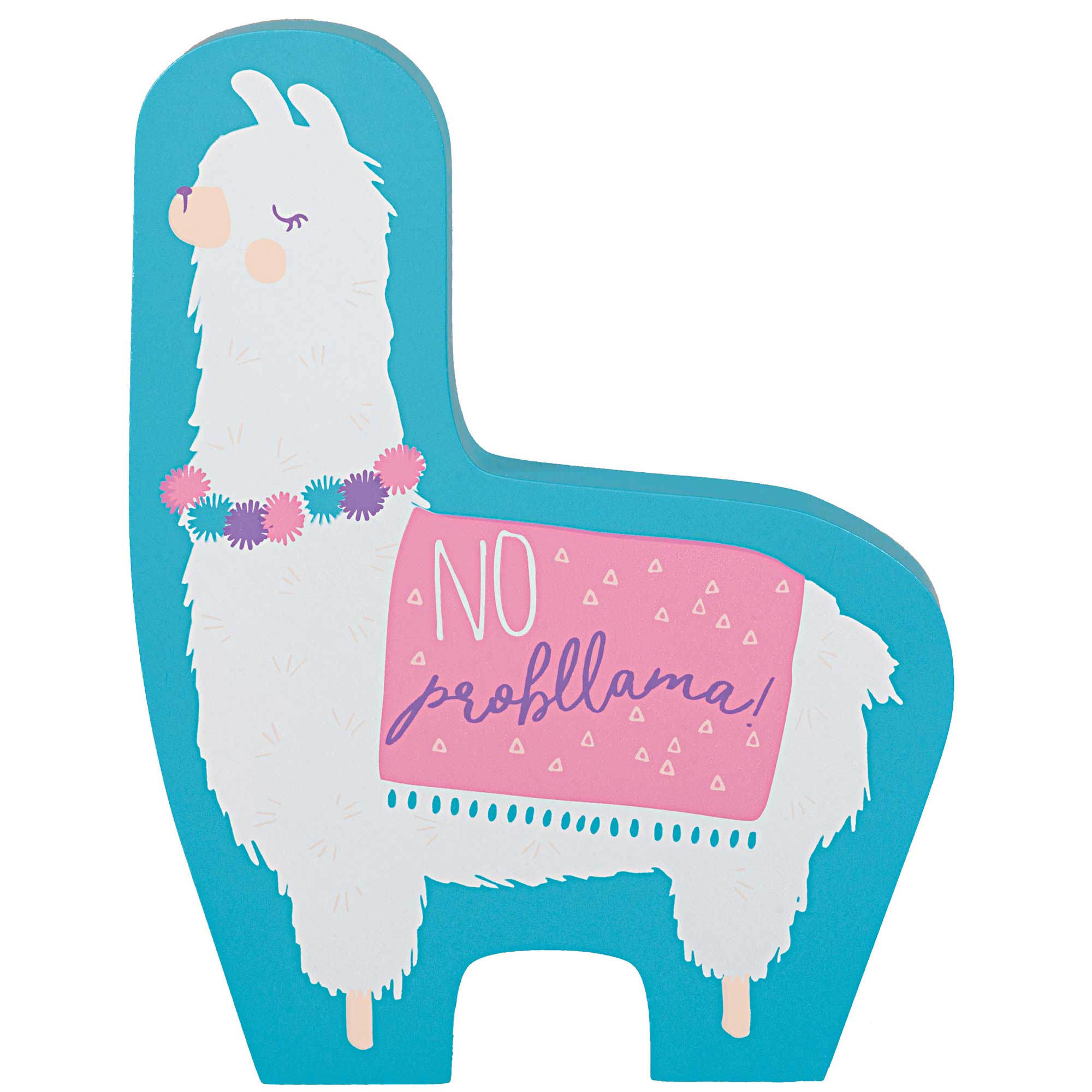 Llama Fun Mini Standing MDF Si