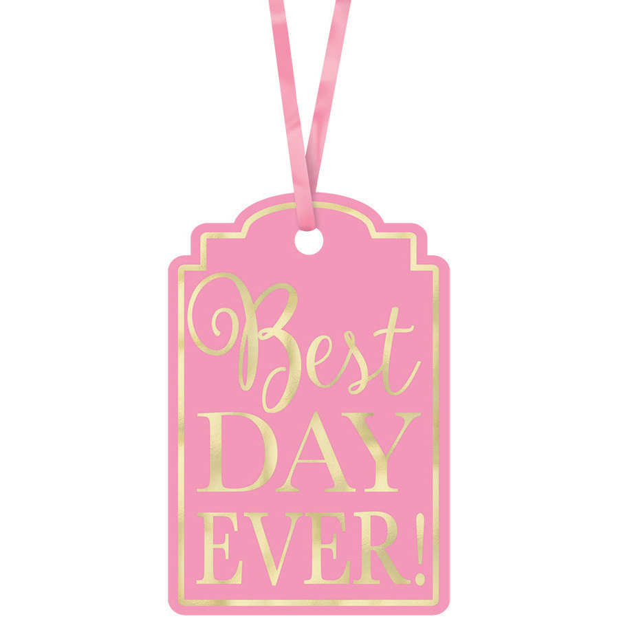 Best Day Ever Tags New Pink*
