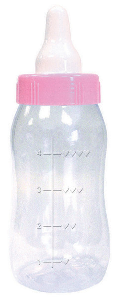 Baby Shw Pink Baby Bottle Bank