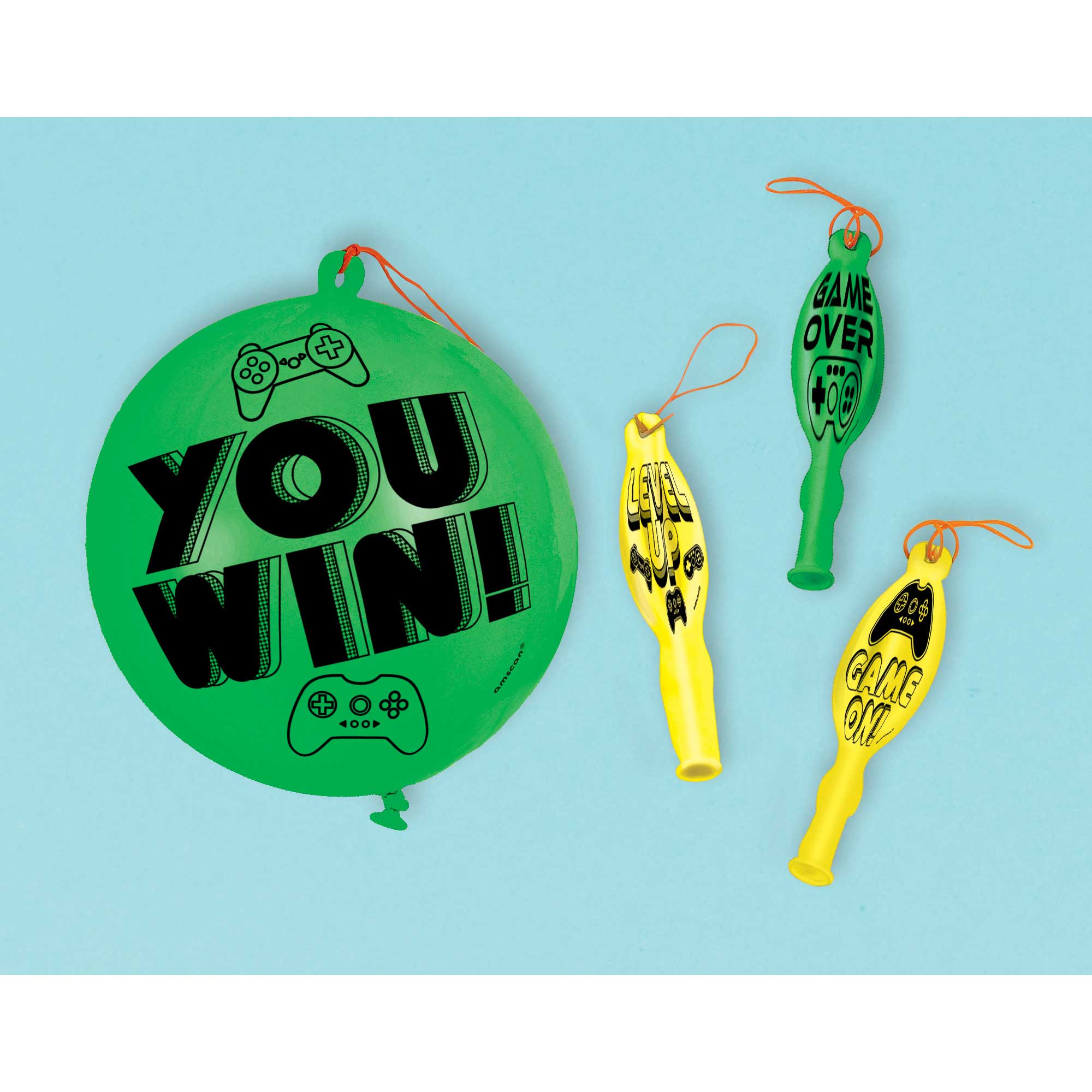 Level Up Packaged Punch Balloo