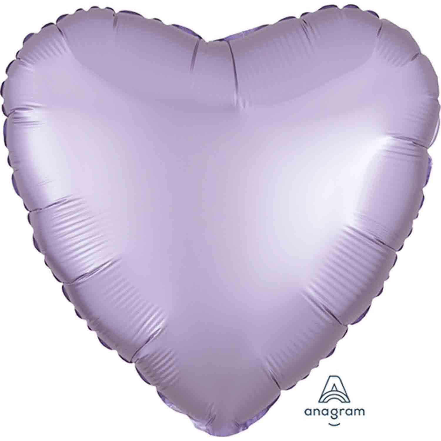 STD Satin Luxe-Heart Pstl Lila