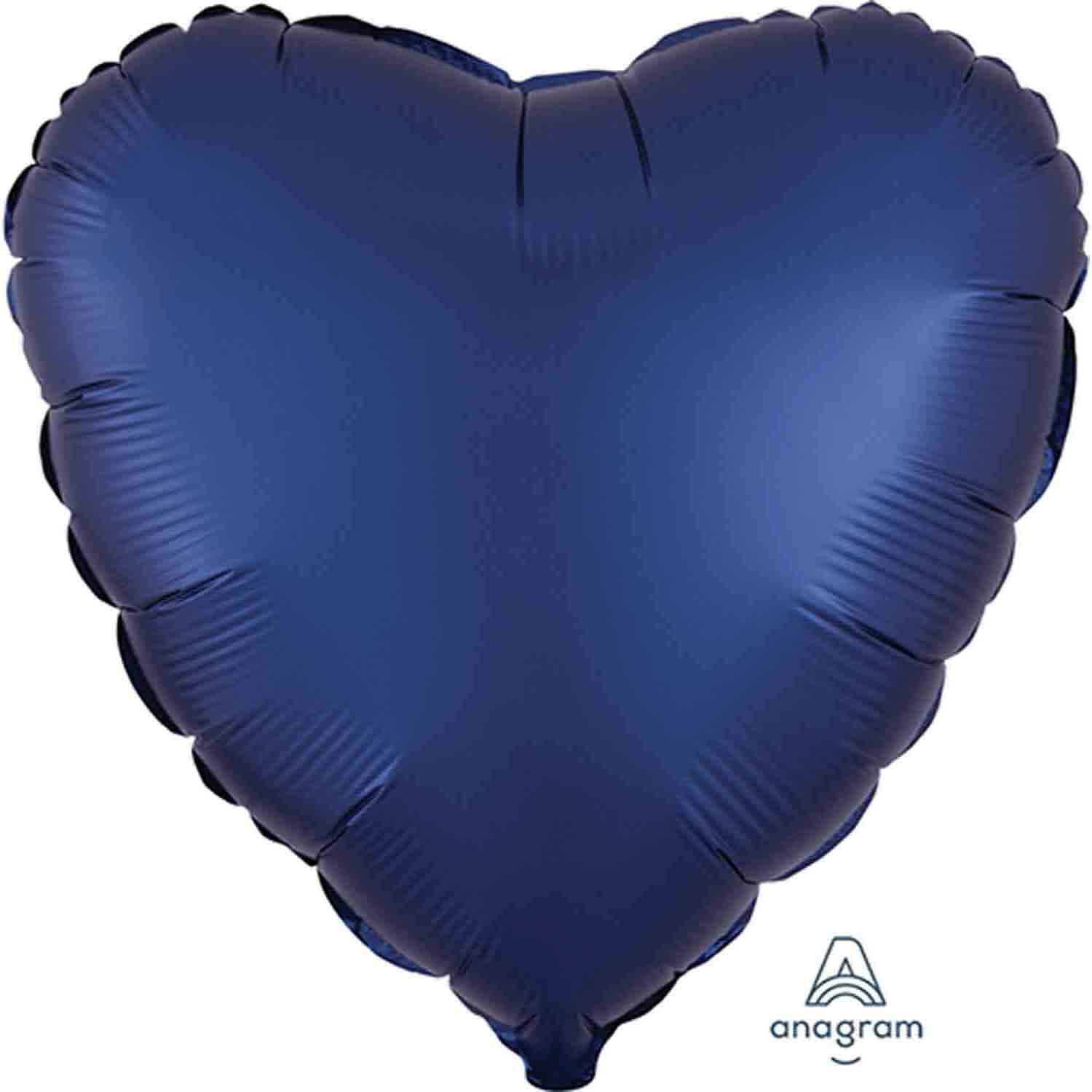 STD Satin Luxe-Heart Navy S18