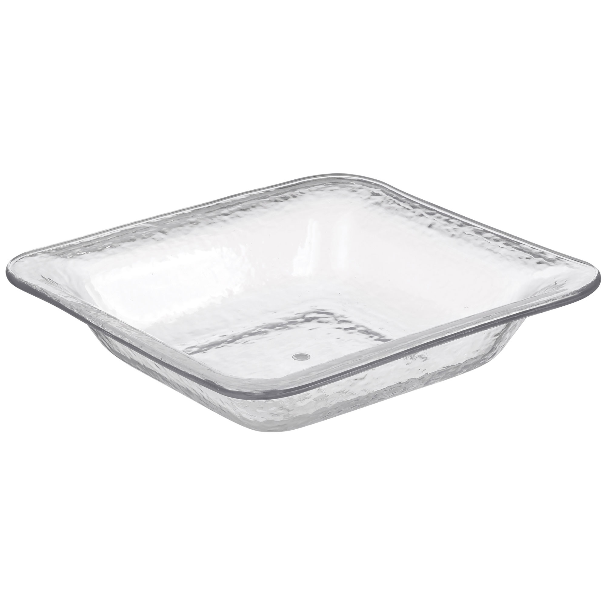 Prem Large Square Bowl Clear H