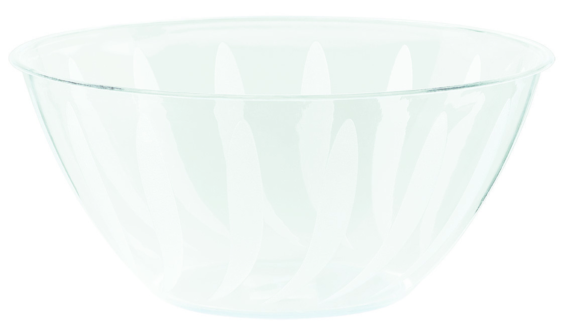 Clear Plastic Bowl Lge - 4.7L