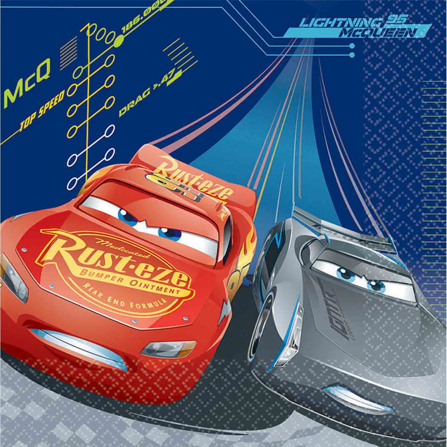 Cars 3 L/Napkin