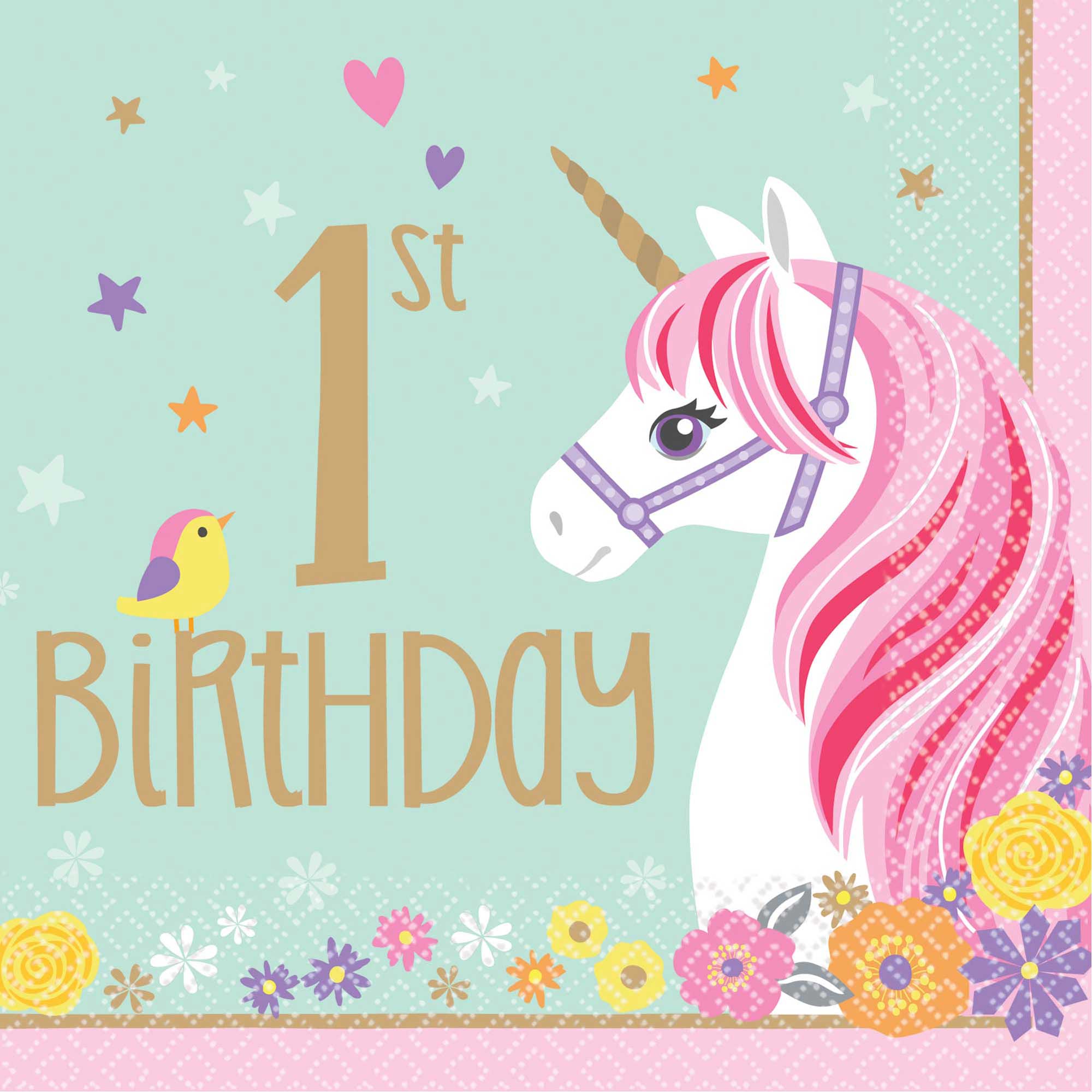 Magical Unicorn 1st BDAY L/N*