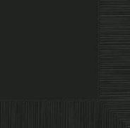 L/Napkin 20CT 2PLY-Jet Black