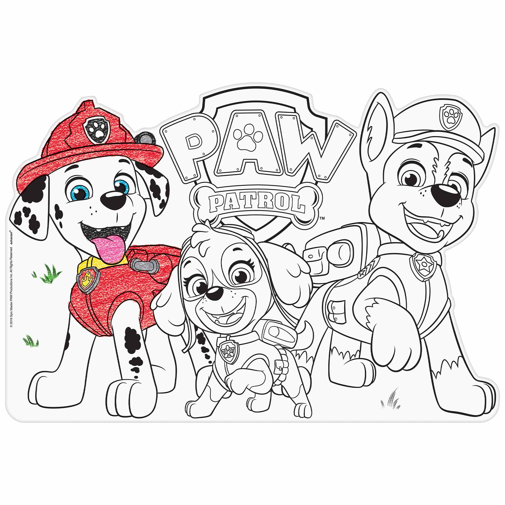 Paw Patrol Adv Colour In Place