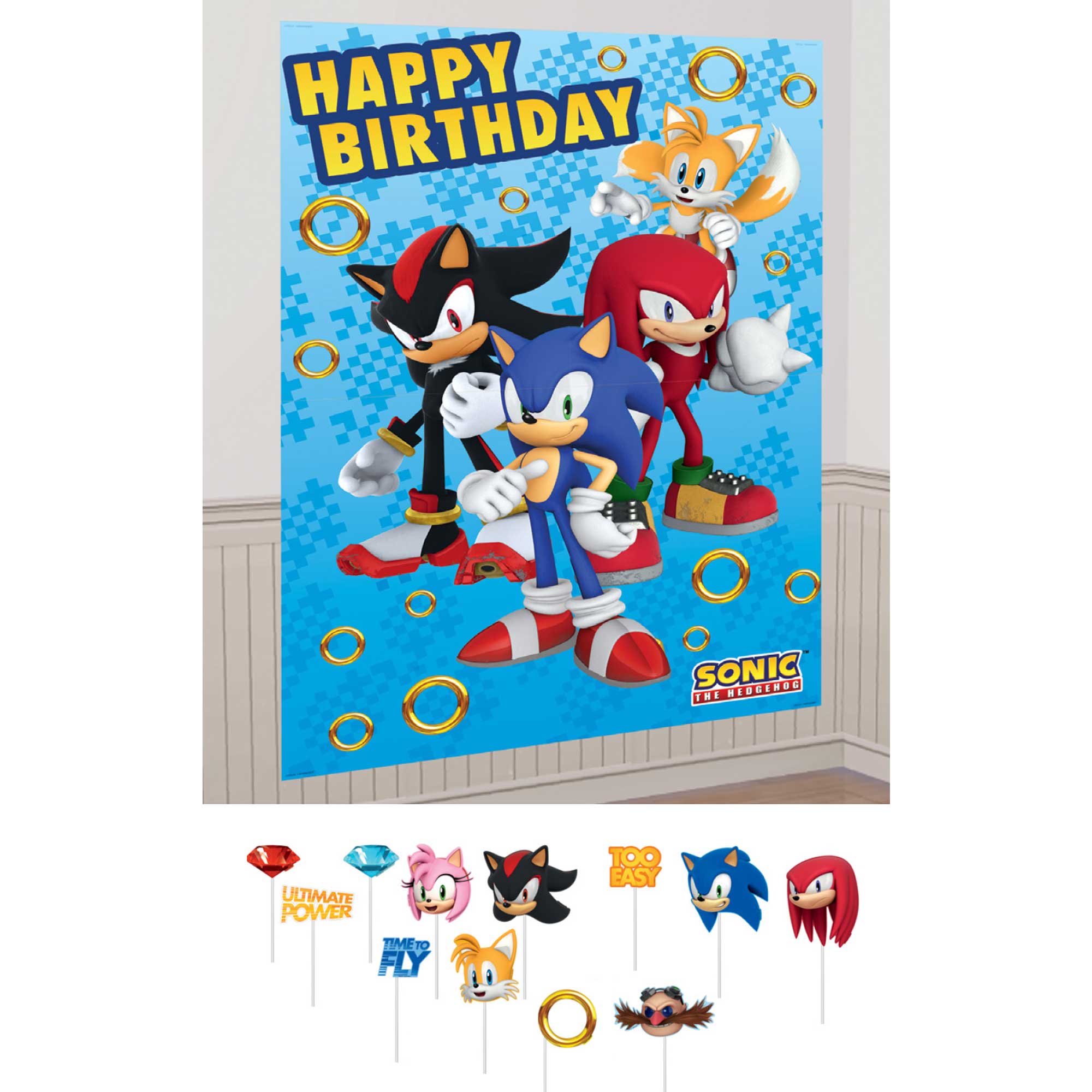 Sonic S/Setter W/Props