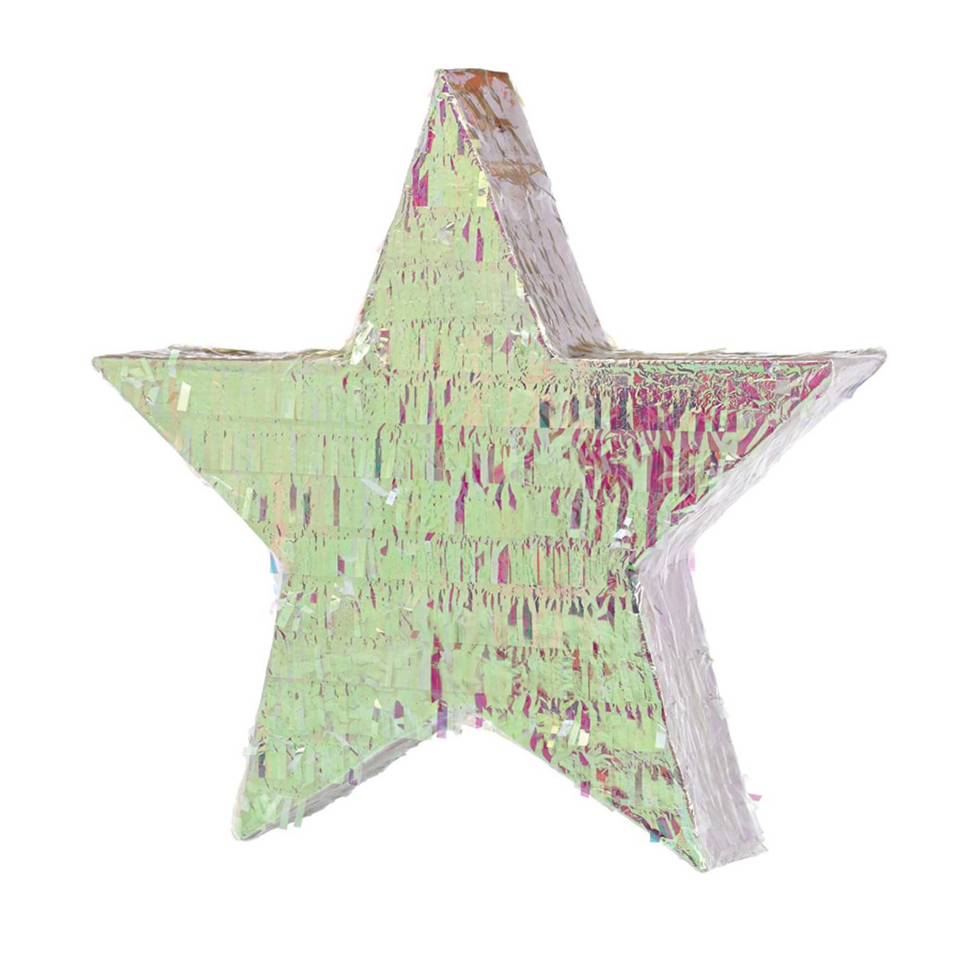 Irid Foil Star 2D Shp Pinata*