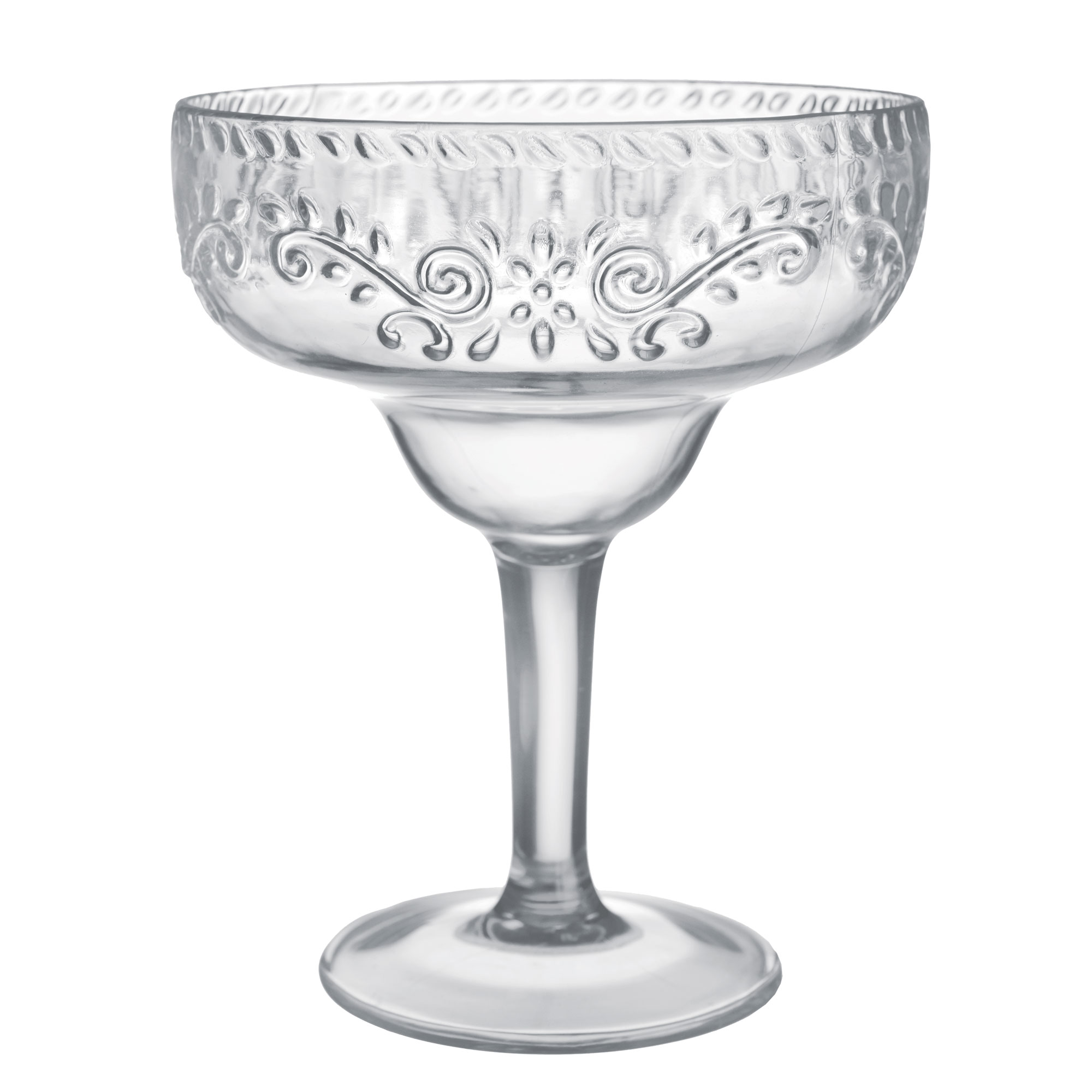 Prem Embossed Margarita Clear