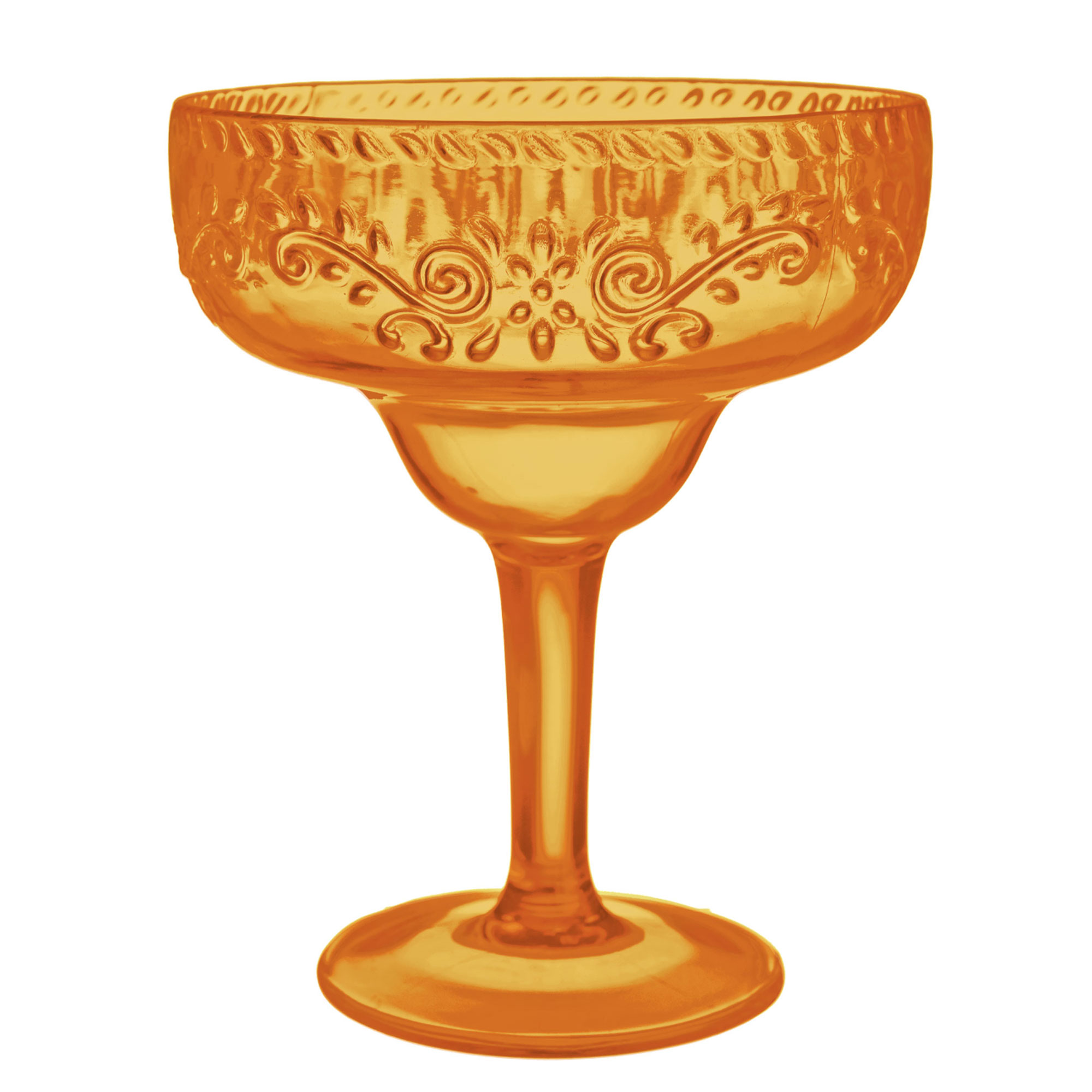 Prem Embossed Margarita Orange