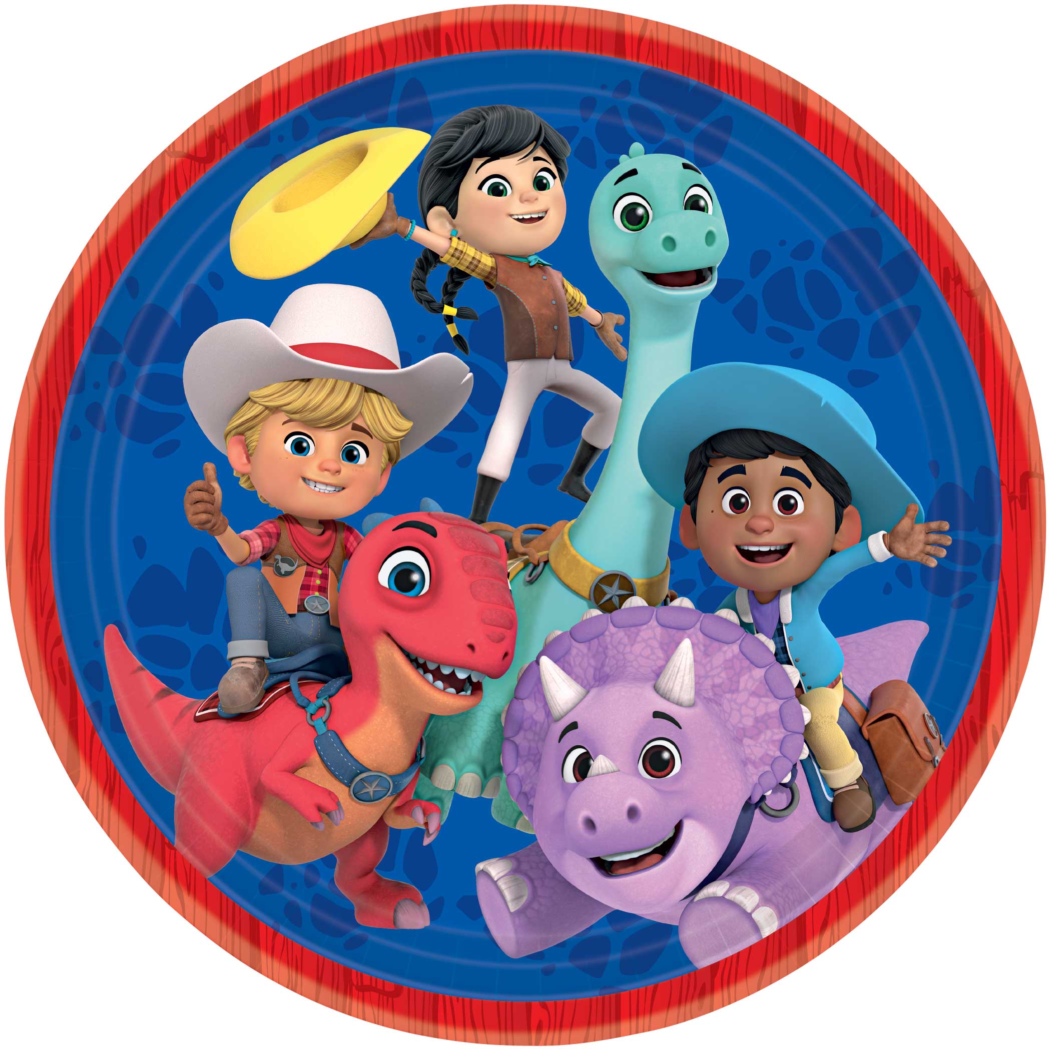 Dino Ranch 9in/23cm Plate