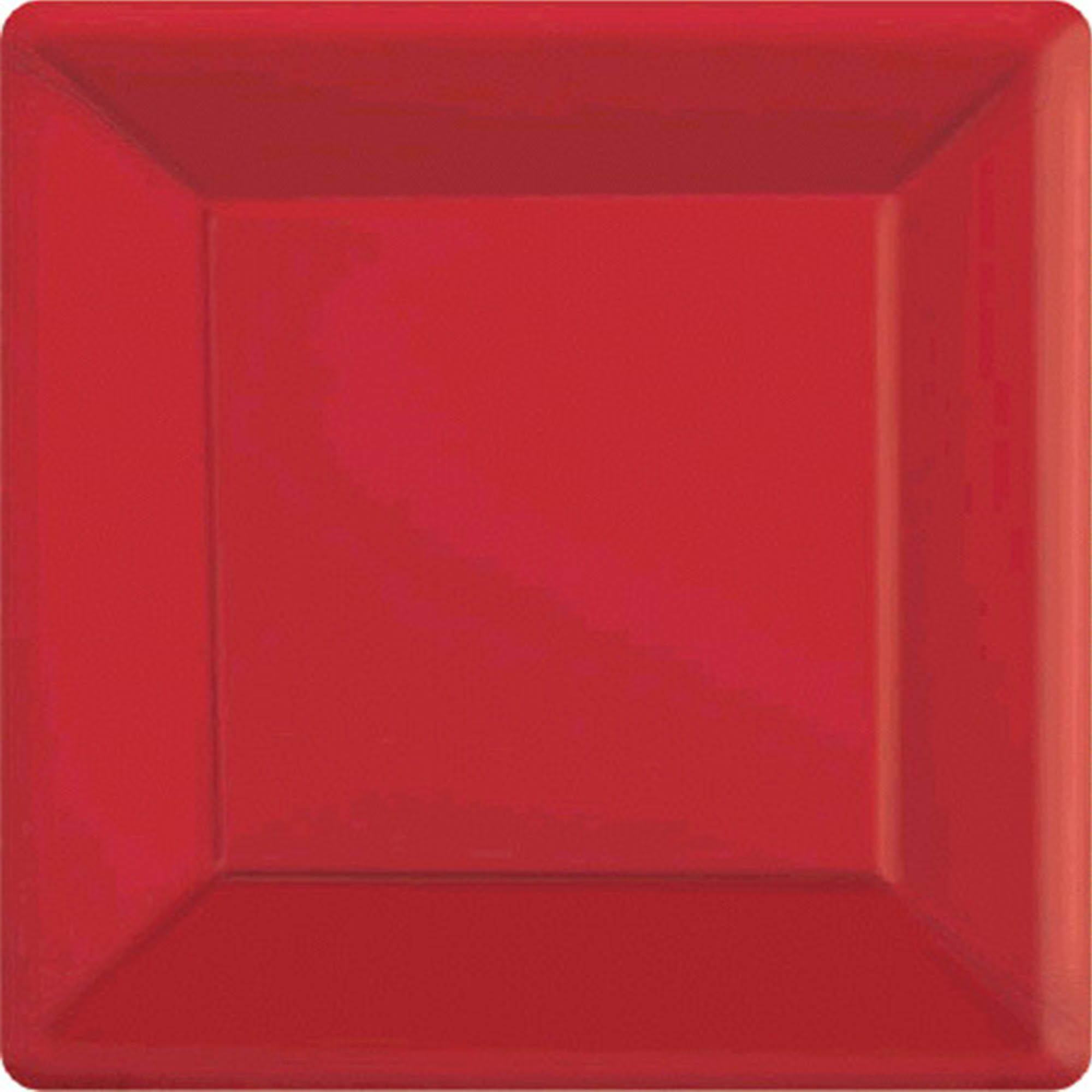 Ppr Plt 7in/17cm Sqr 20Pk Appl