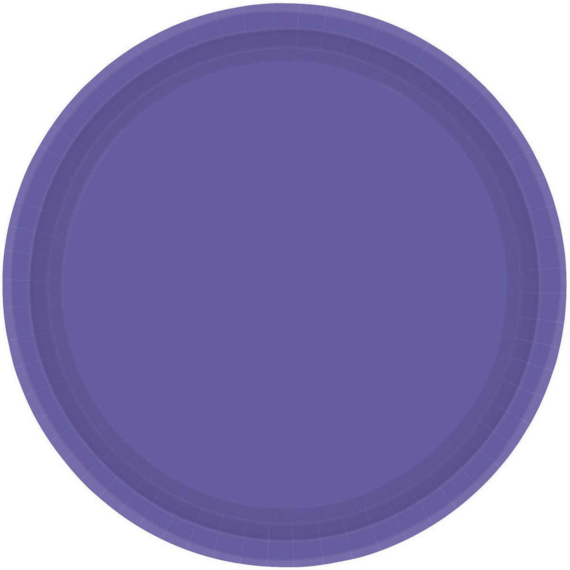 Ppr Plt 7in/17cm Rnd 20CT New