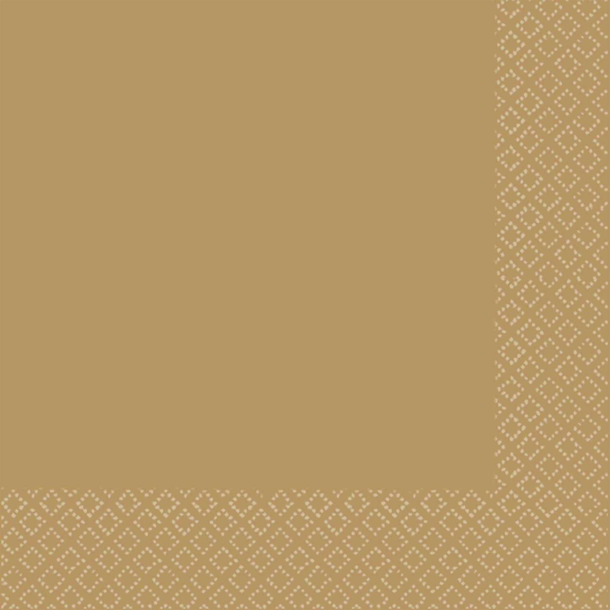 L/Napkin 40Pk  Gold