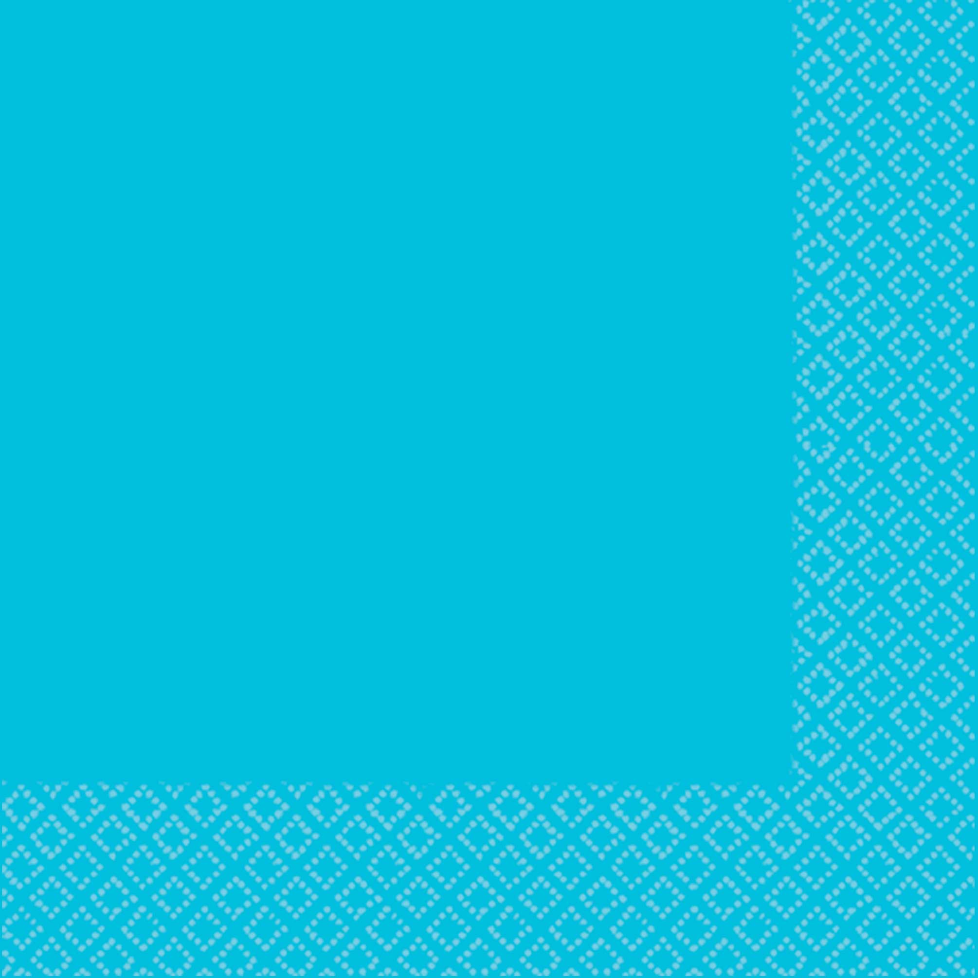 D/Napkin 40Pk   Carib Blue