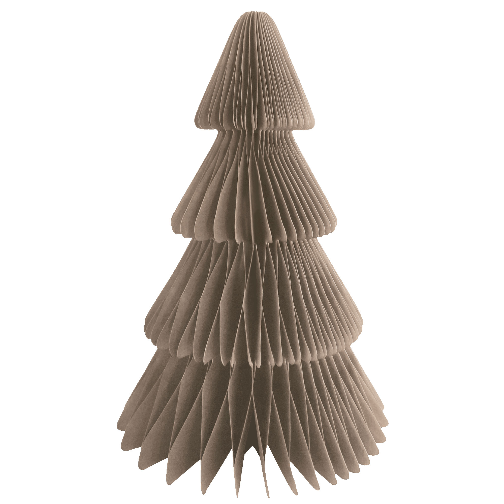 Xmas Hcomb Tree 20cm Nat