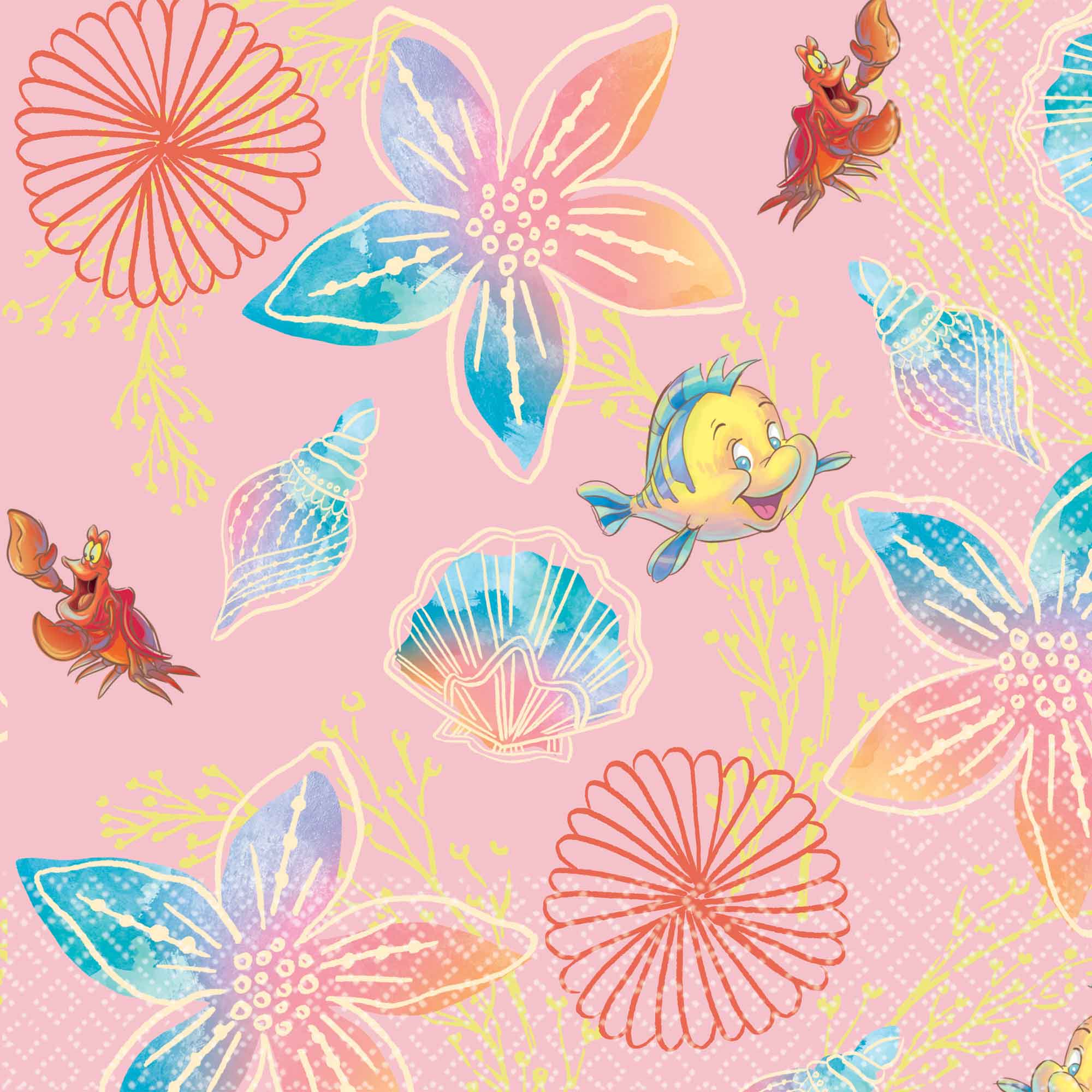 The Little Mermaid L/Napkin