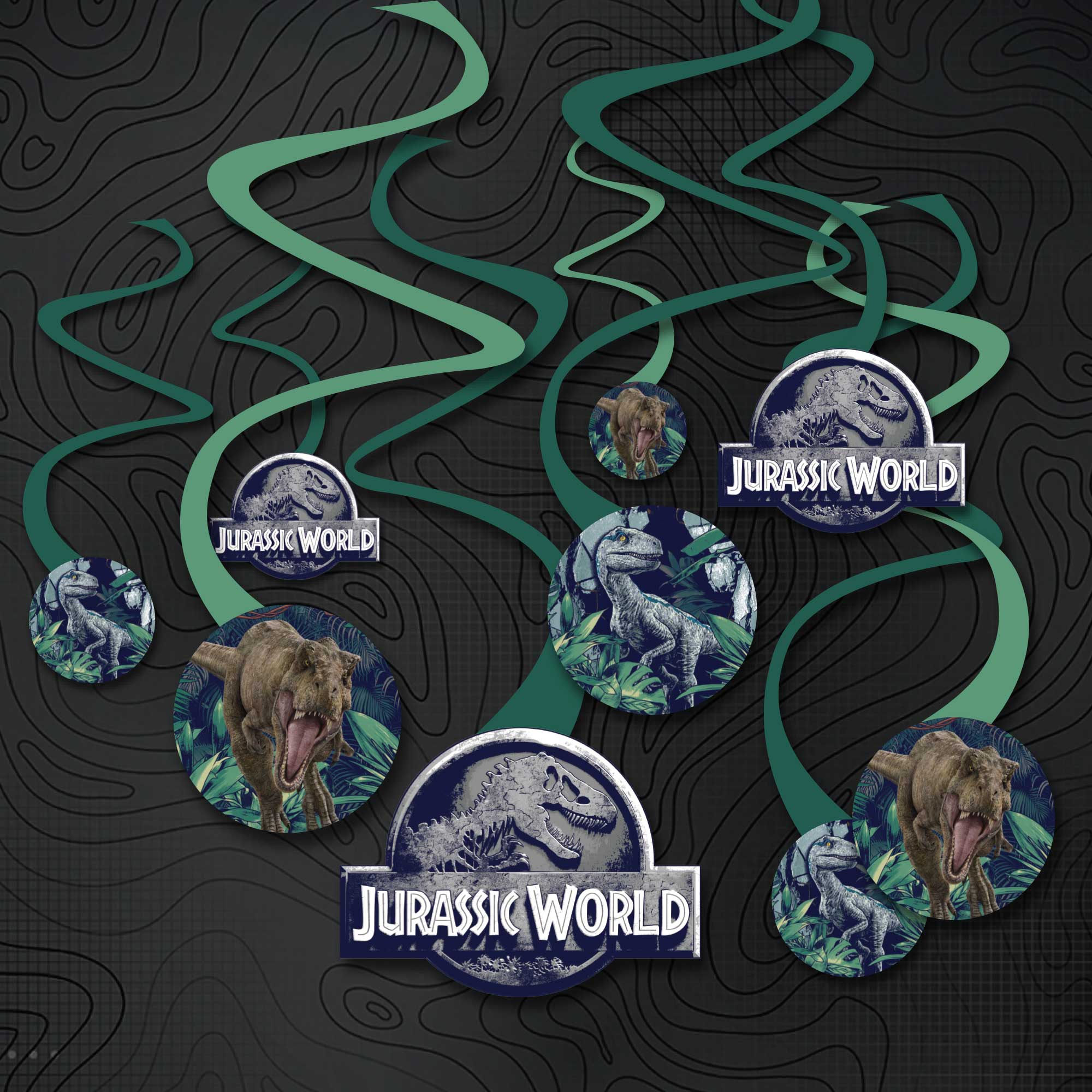 Jurassic ITW Spiral Decs
