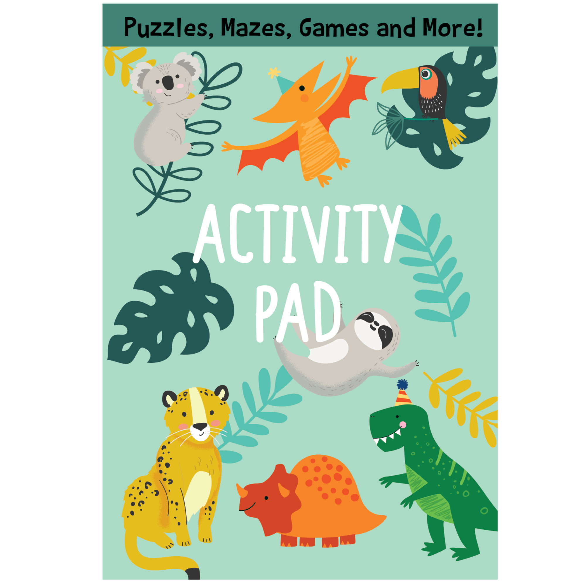 SRT FVR Colr Activity Pad Dino