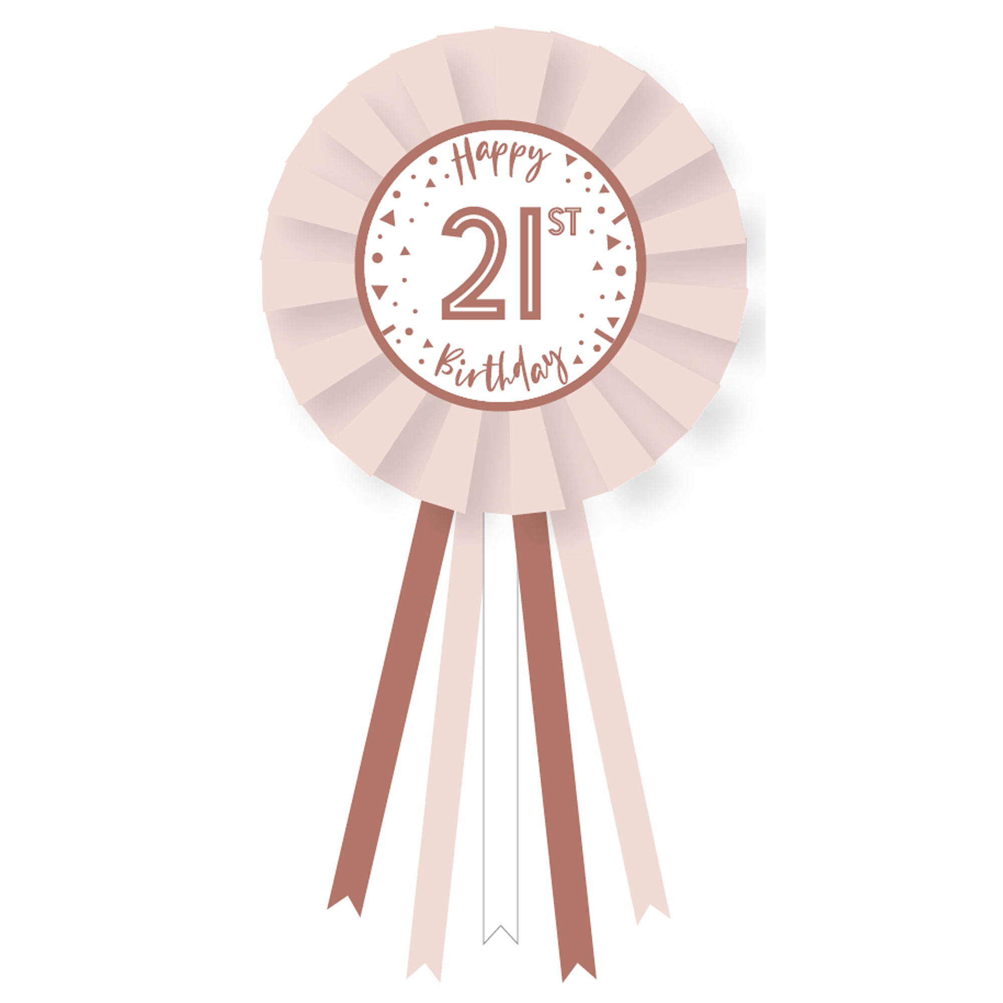 Rose Gold Rosette Custom