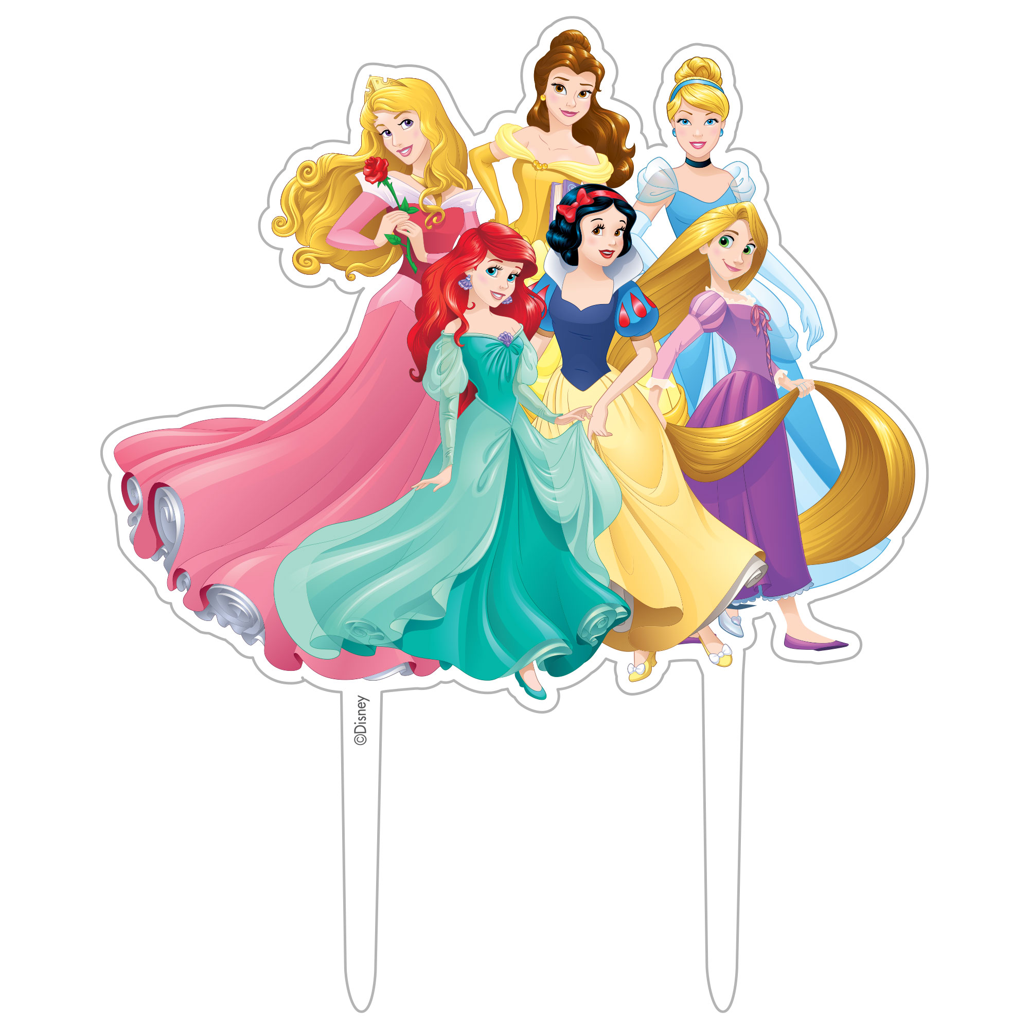 Disney Princess Acrylic C/Topp