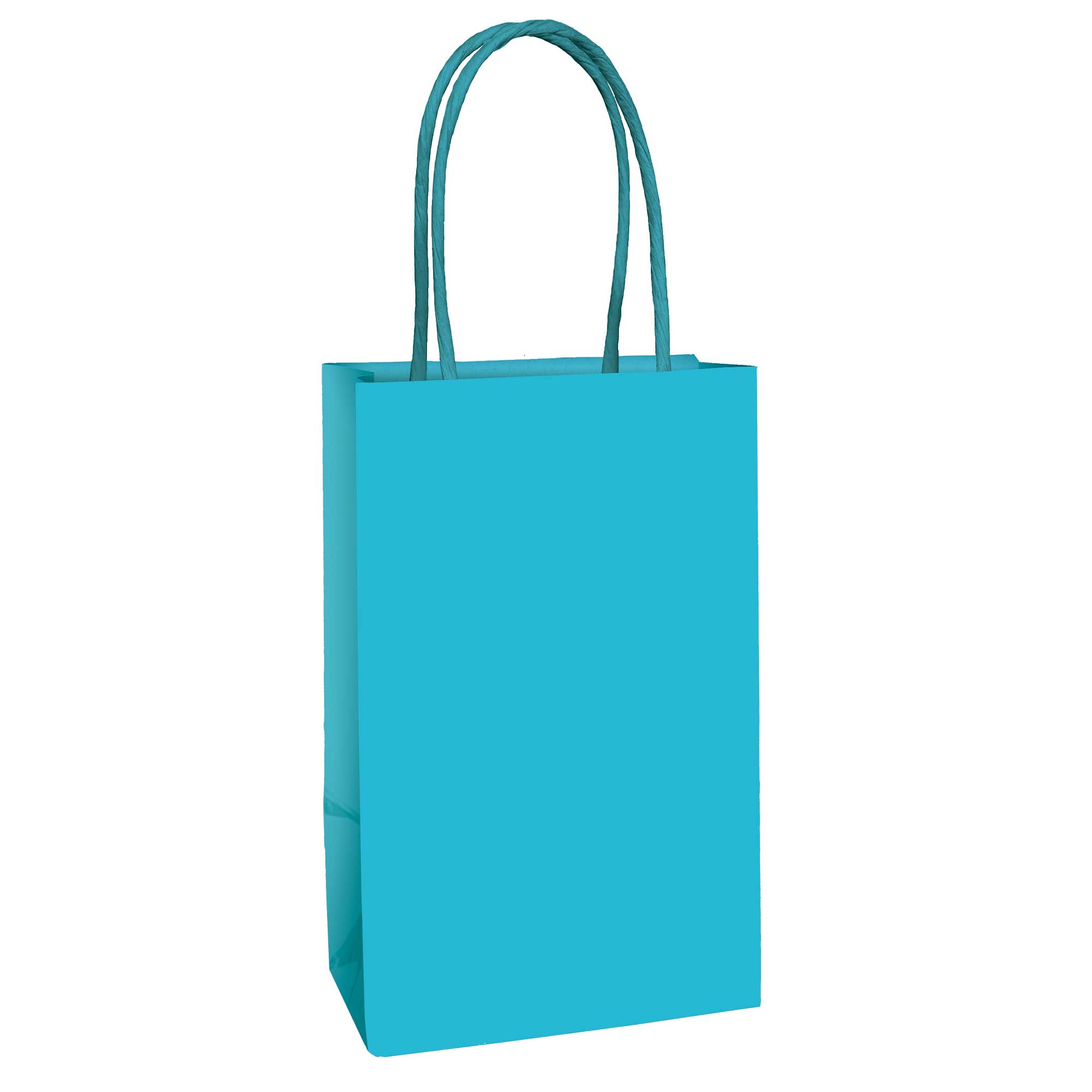 Ppr Kraft Bag  Carib Blue
