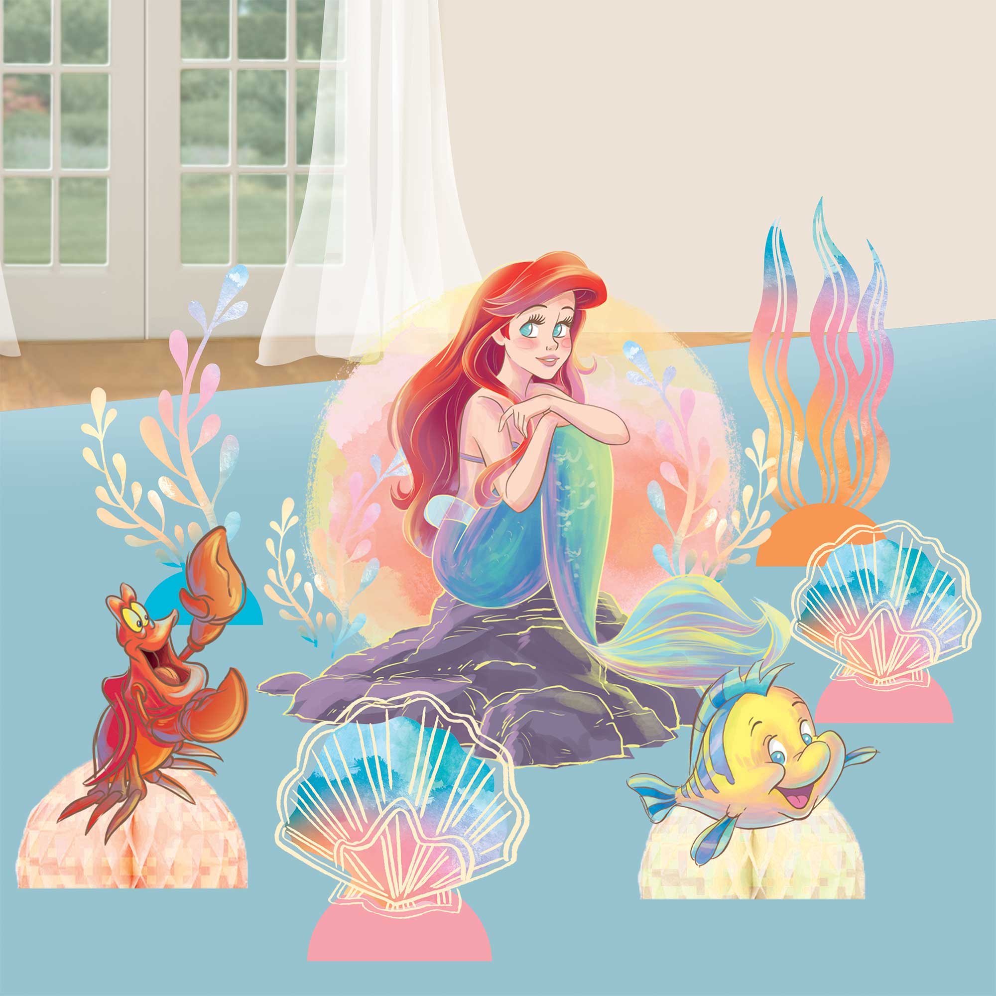 The Little Mermaid Table DecoK