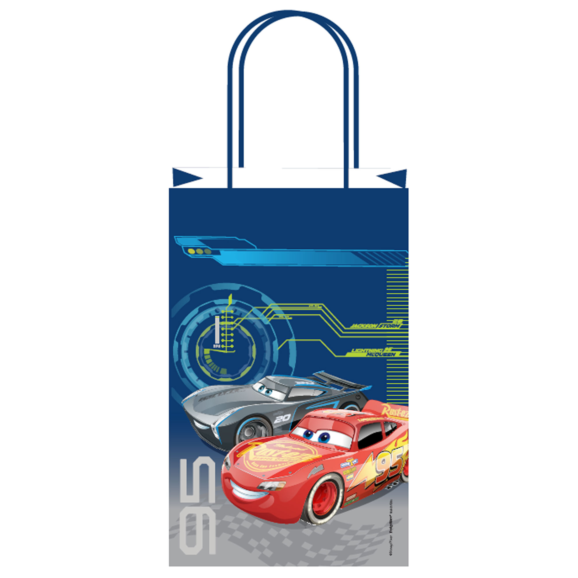 Cars 3 Ppr Kraft Bag