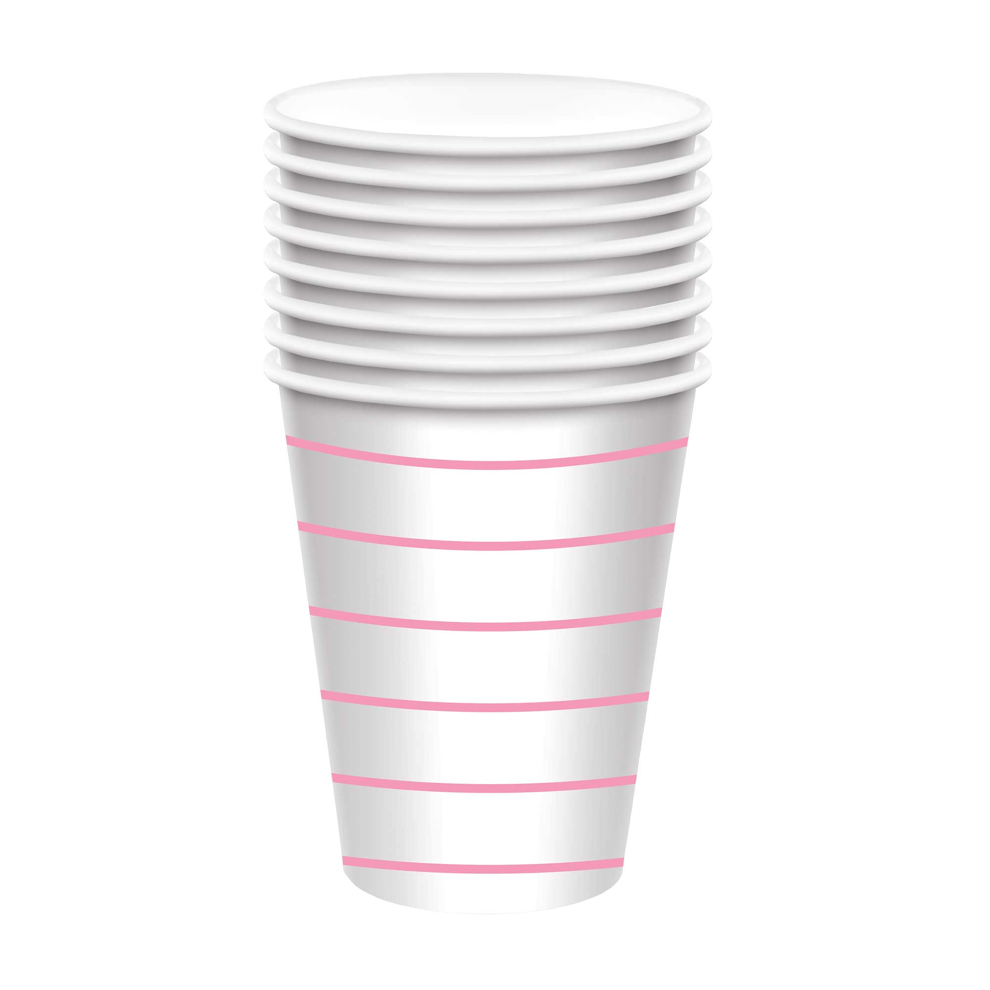 Ppr Cup 9oz/266ml 8pk  Stripe
