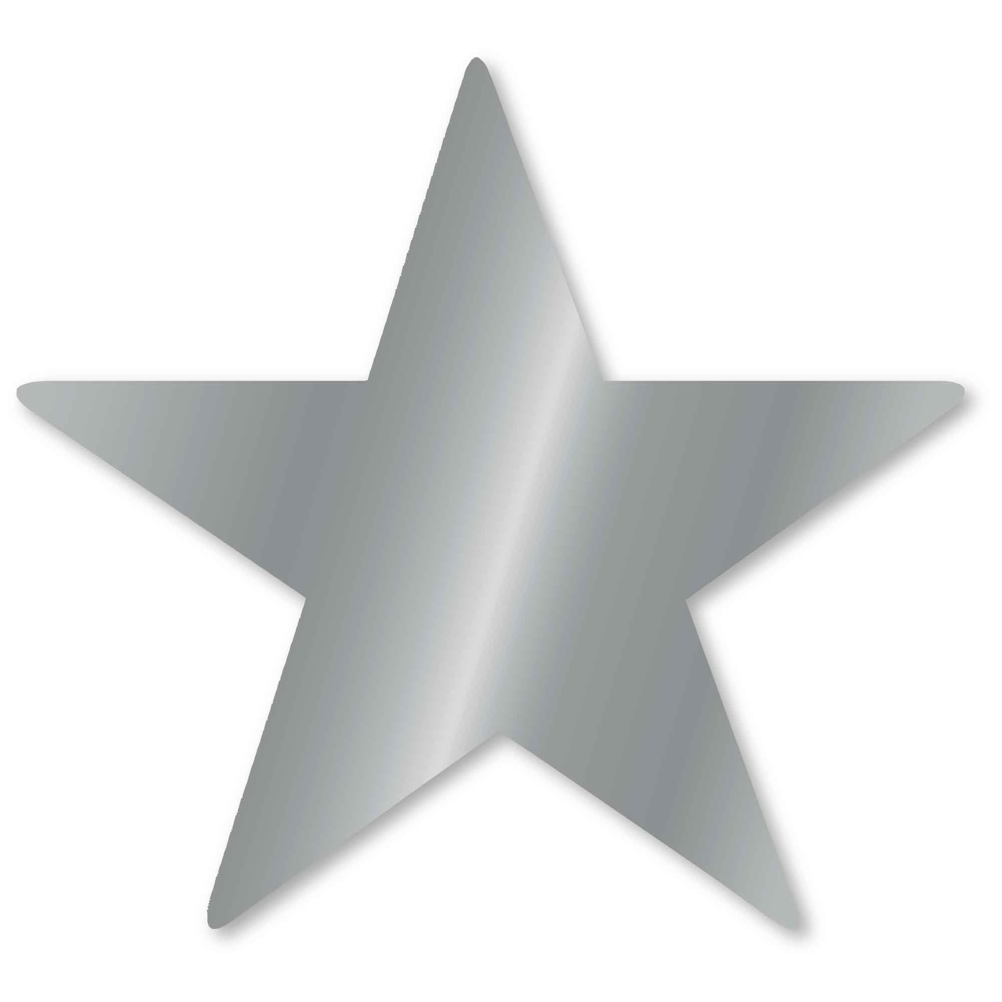 Foil Star COuts  Silver