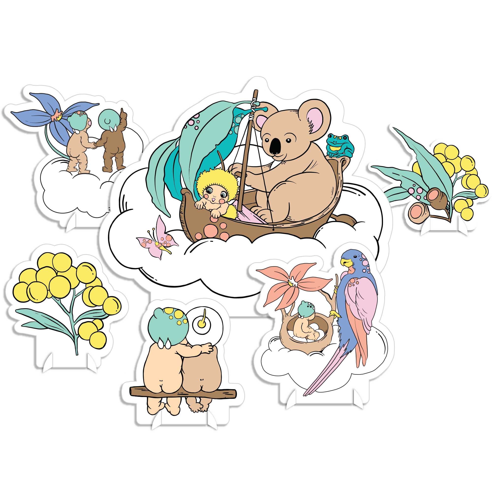 May Gibbs Table Dec Kit