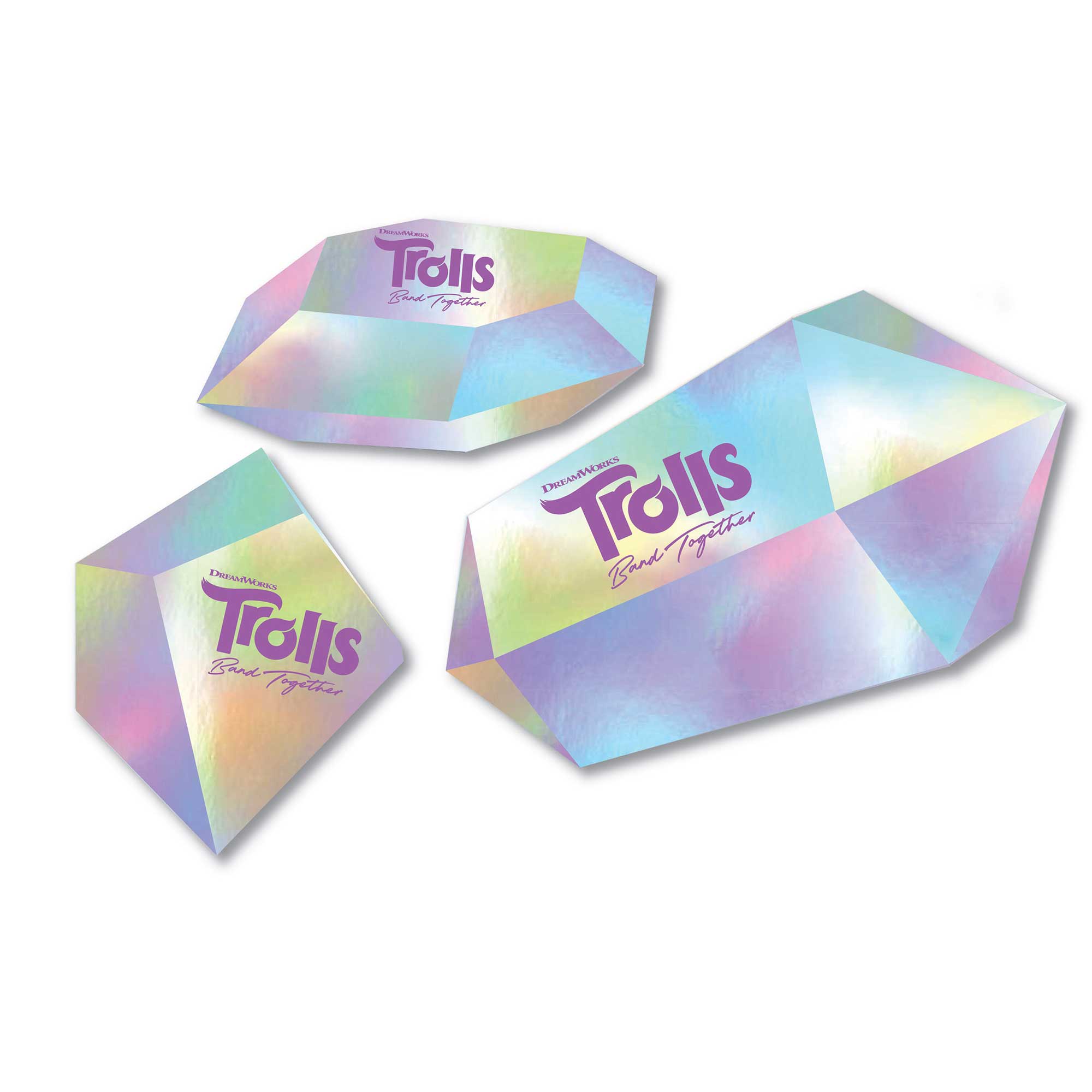 Trolls 3 Band Together 3D Deco