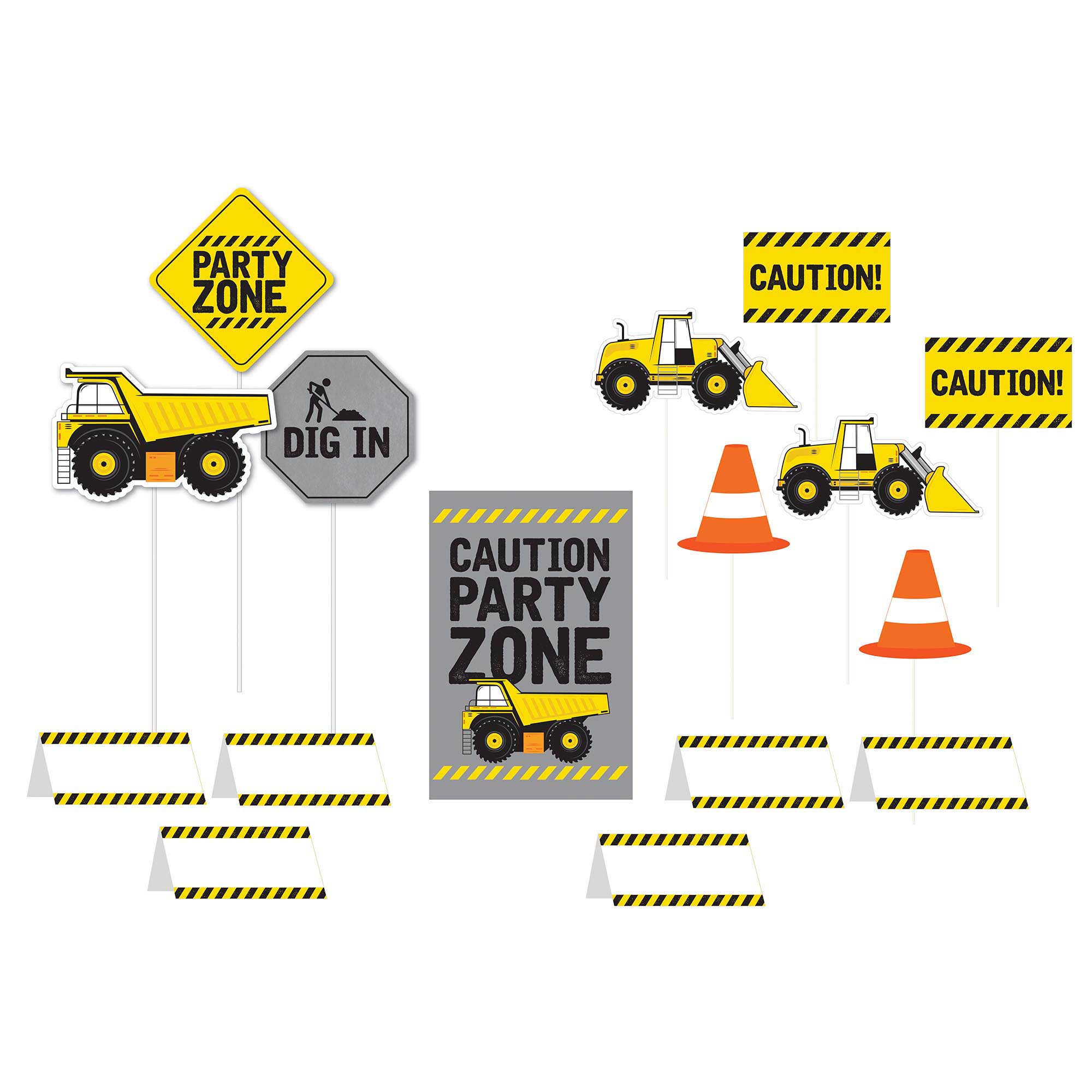 Construction Buffet Deco Kit