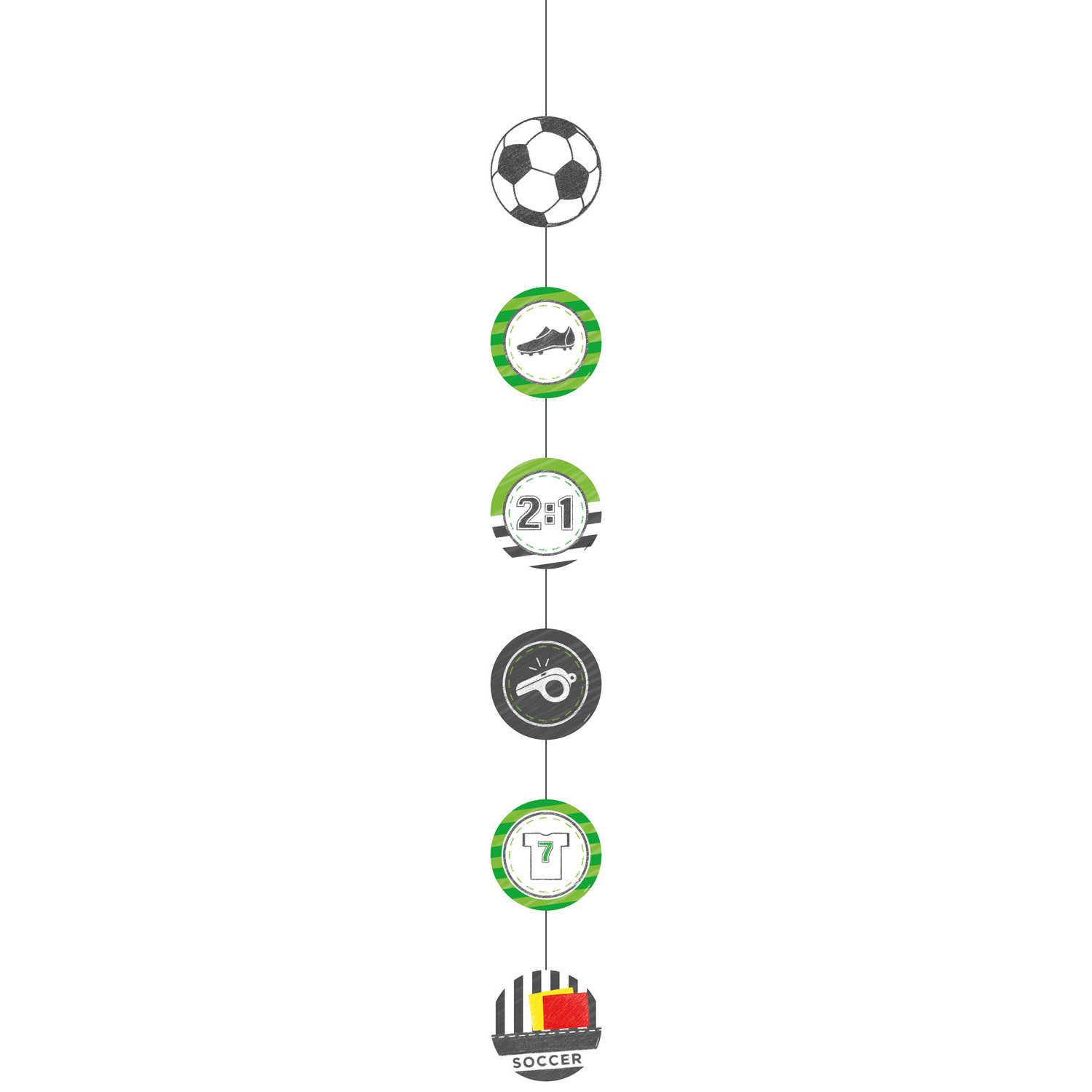 Kicker Party String Deco