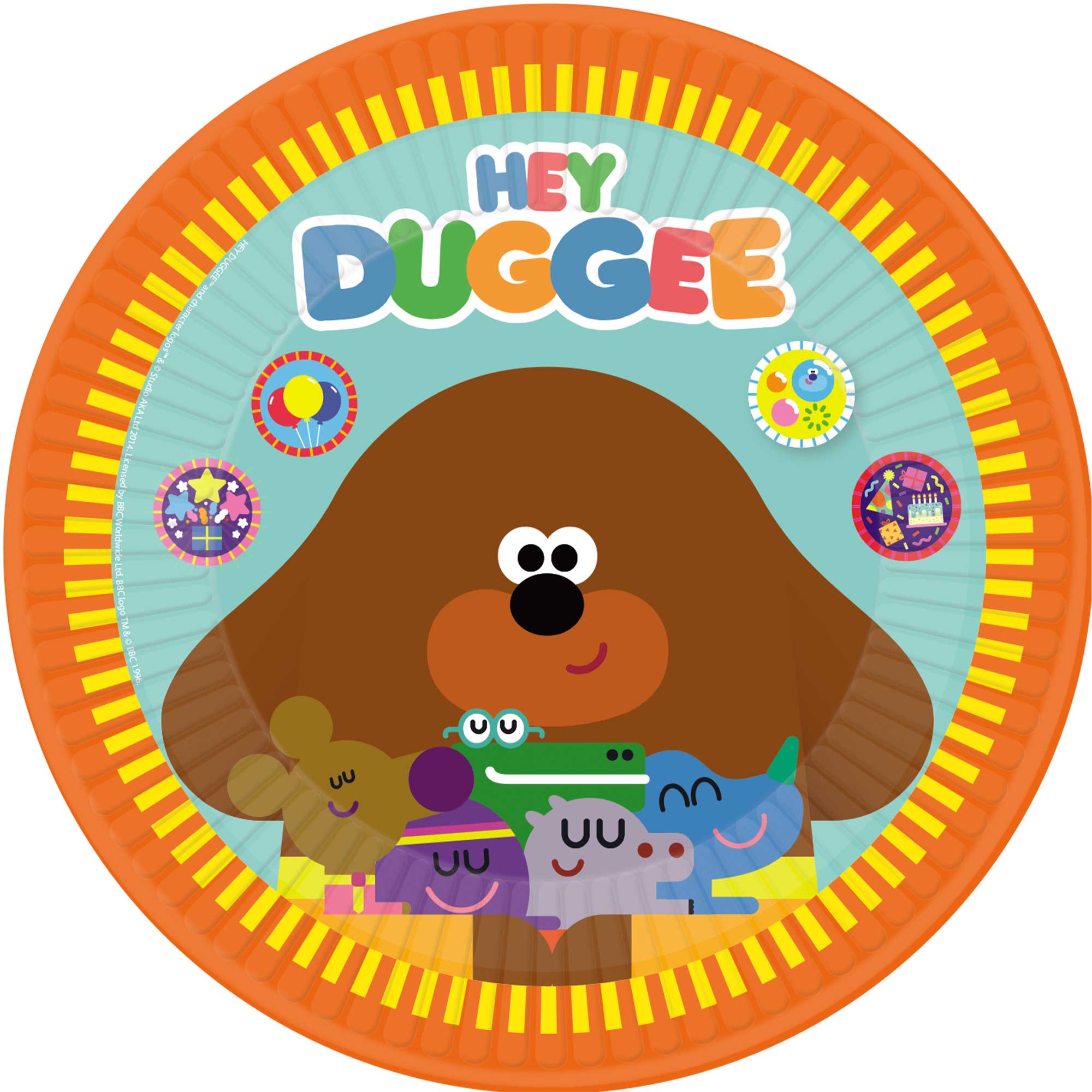 Hey Duggee 9in/23cm Rnd Plate