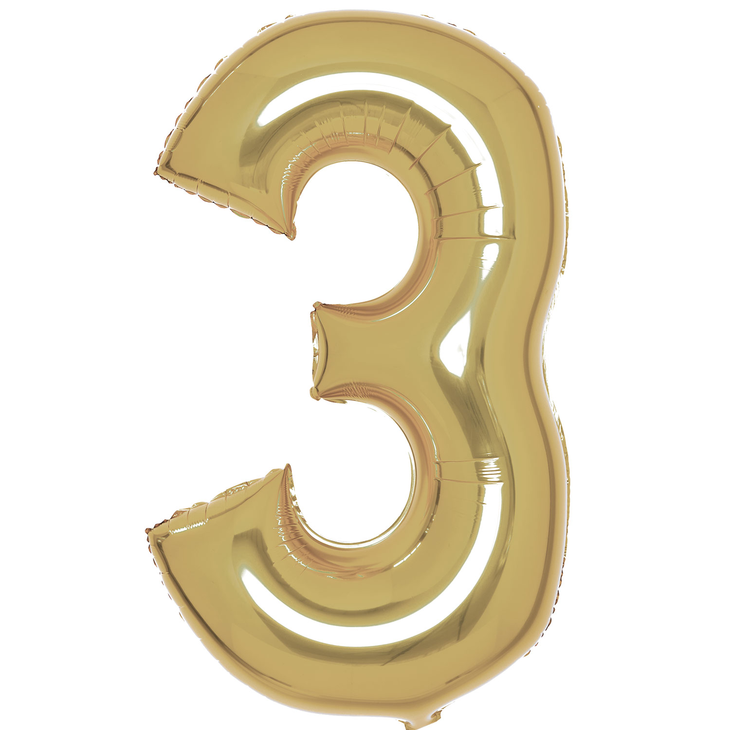 Lrg Number White Gold  3 P50