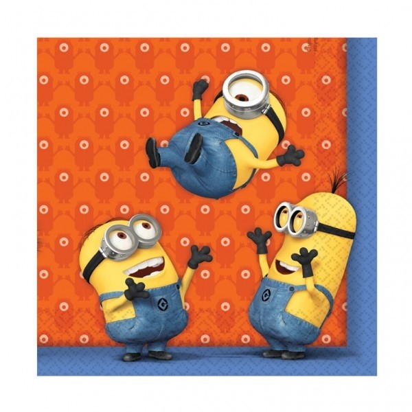 Minions L/Napkin 20pk