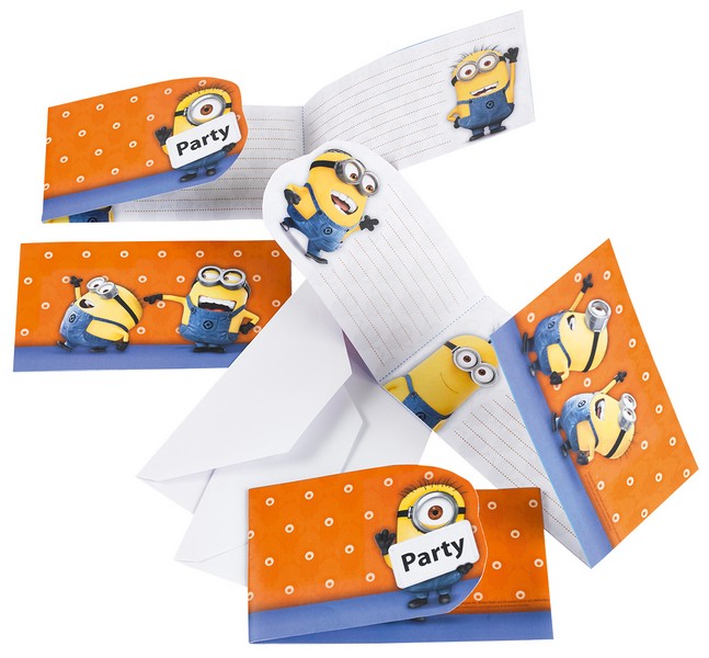 Minions Invites
