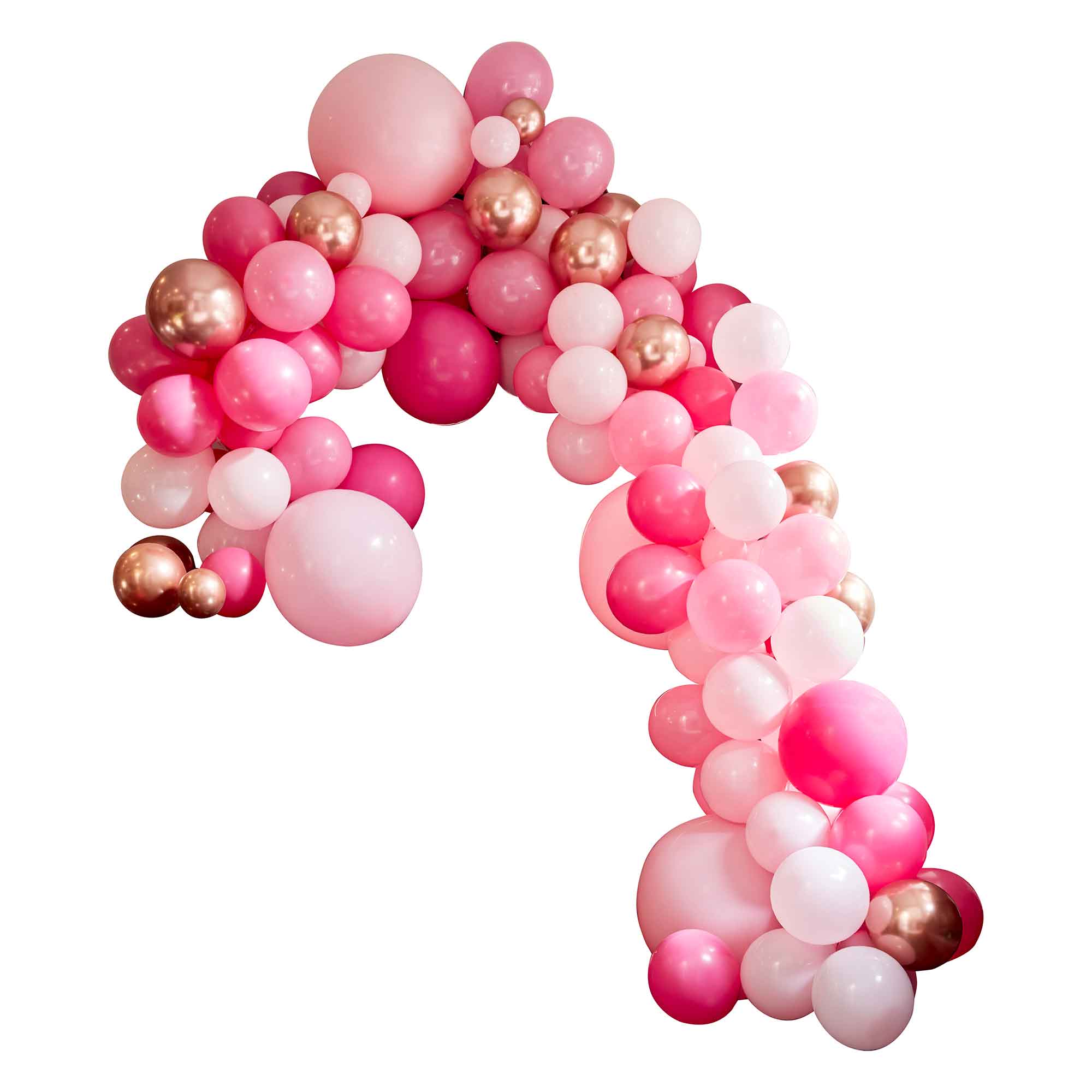 GR Balloon Arch Large Pink & R